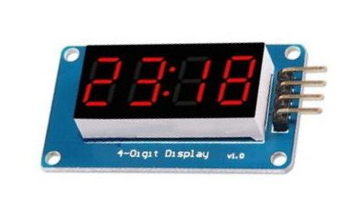 tm1637 4-digit 7-segment display